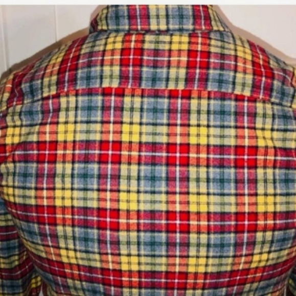 ⭐Host Pick-Abercrombie & Fitch Soft Flannel Plaid Shirt- Size M- Rare - Picture 15 of 16